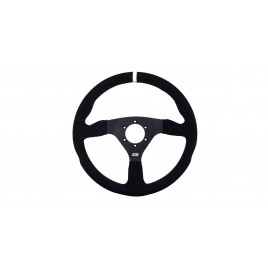 Volant PRO Peau Retournée GT2i Noir/Noir Plat