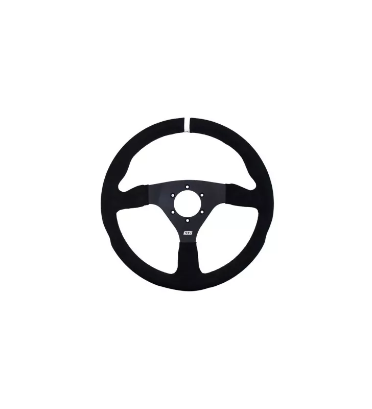 Volant PRO Peau Retournée GT2i Noir/Noir Plat
