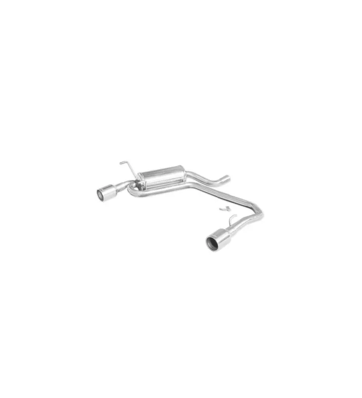 Duplex Inox Peugeot 406 Coupé 1x102mm