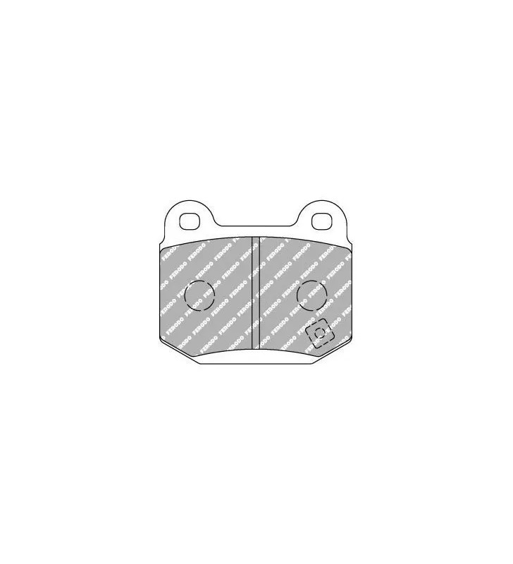 Plaquettes de Frein Ferodo D2500 Arrière Subaru WRX / STI 2002+