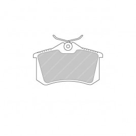 Plaquettes de Frein Ferodo DS2500 Arrière Renault Clio 3 RS / Megane 2 RS