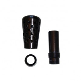 Pommeau Alu F2000 Noir 90mm