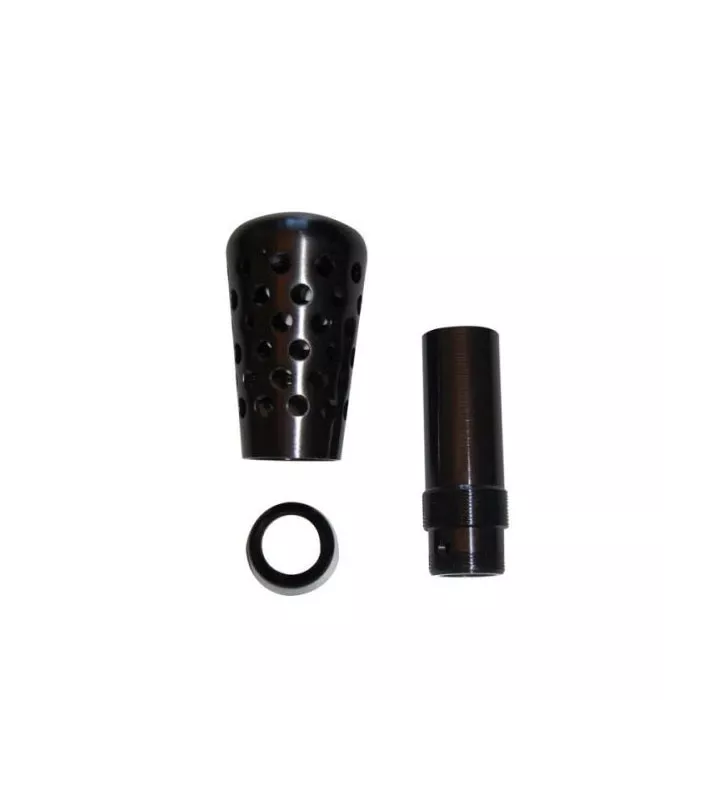 Pommeau Alu F2000 Noir 90mm