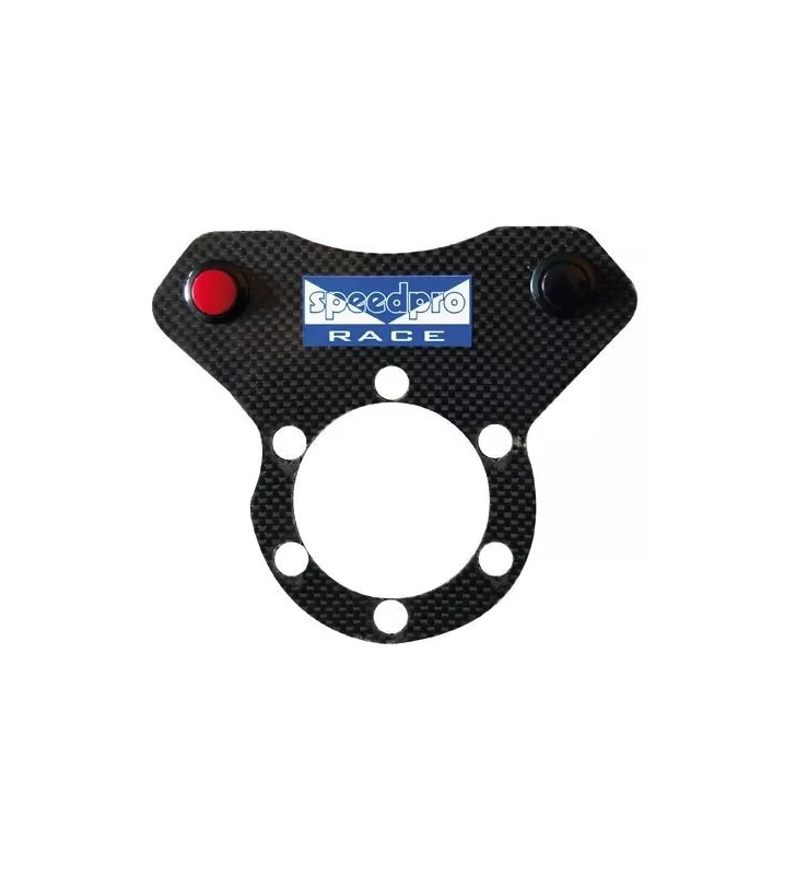 Platine pour Volant  Carbone 2 Boutons