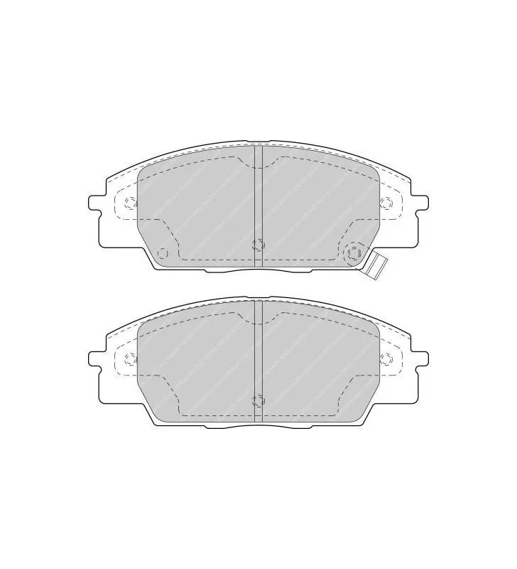 Plaquettes de Frein Ferodo DS2500 Avant Honda S2000