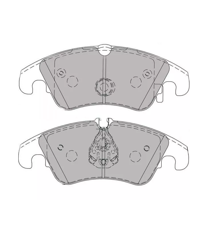 Plaquettes de Frein Ferodo DS2500 Avant Ford Focus RS MK2