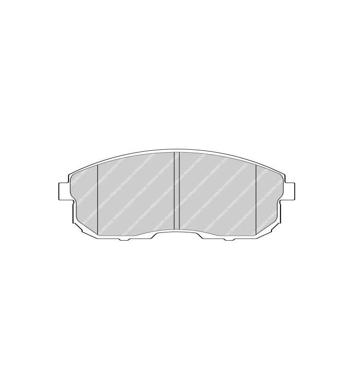 Plaquettes de Frein Ferodo DS2500 Avant Nissan 350Z