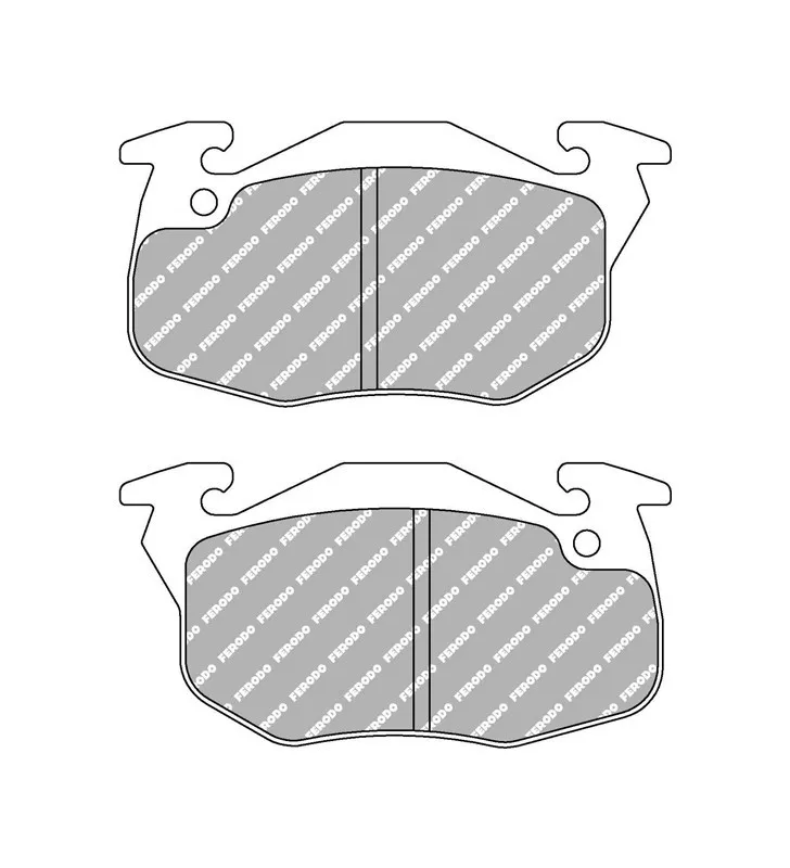 Plaquettes de Frein Ferodo DS3000 Avant Peugeot 205 1.6 Rallye / 106 Rallye