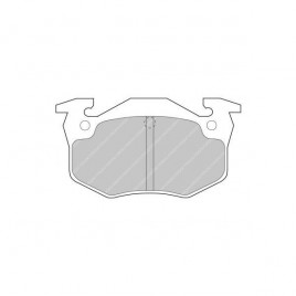 Plaquettes de Frein Ferodo DS3000 Arrière Peugeot 205 / 309 / Citroën Saxo / Renault Clio / Megane