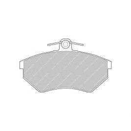 Plaquettes de Frein Ferodo DS3000 Avant Volkswagen Golf 2 / 3 Lucas