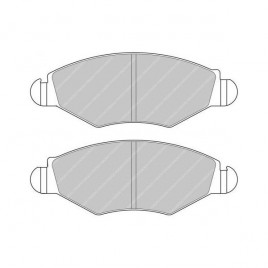 Plaquettes de Frein Ferodo DS3000 Avant Peugeot 206 1.6 / 2.0 S16