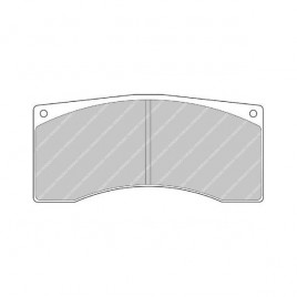 Plaquettes de Frein Ferodo DS3000 Etrier Alcon