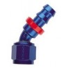 Raccord Femelle Goodridge 45° Alu 9/16x18 JIC