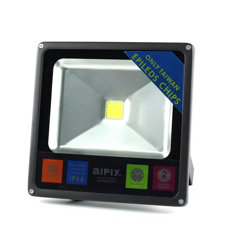Projecteur LED Slim 30W / 120° 1.4Kg