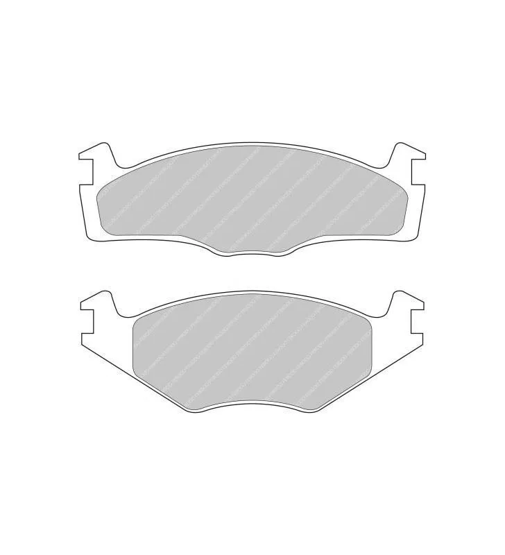 Plaquettes de Frein Ferodo DS2500 Avant Volkswagen Golf 2 GTI 16S