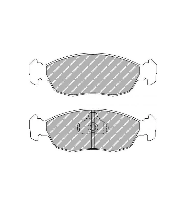 Plaquettes de Frein Ferodo DS2500 Avant Peugeot 306 D / 106 1.6 Citroën Saxo