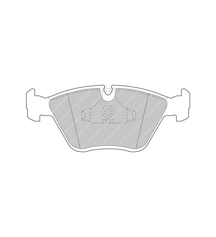 Plaquettes de Frein Ferodo DS2500 Avant BMW E36 M3 / Z3 / E34