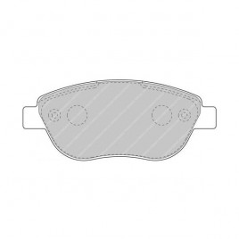 Plaquettes de Frein Ferodo DS2500 Avant Fiat Stilo / 206 RC