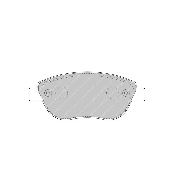 Plaquettes de Frein Ferodo DS2500 Avant Fiat Stilo / 206 RC