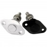 Push clip Z 1.06" aluminium poli