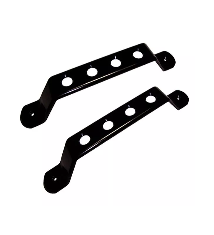 Poignée Intérieure Alu Noire X2 180X25mm