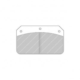 Plaquettes de Frein Ferodo DS2500 Wilwood Dynalite