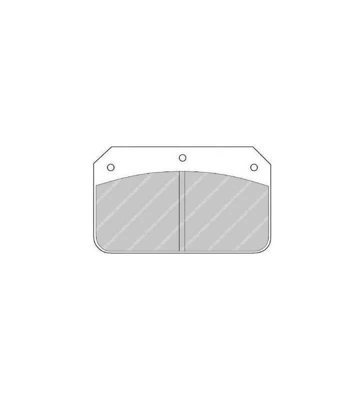 Plaquettes de Frein Ferodo DS2500 Wilwood Dynalite