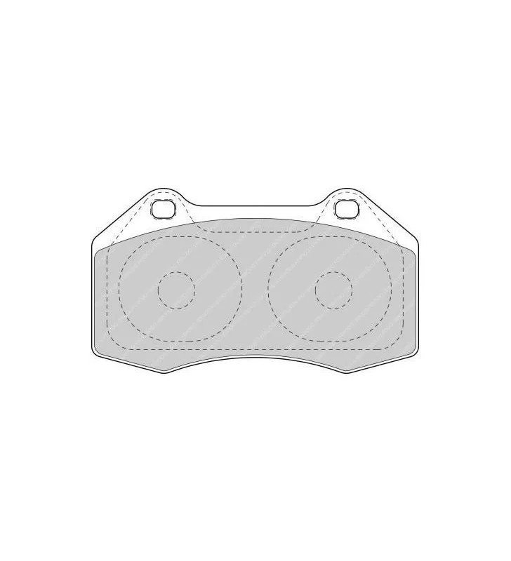 Plaquettes de Frein Ferodo DS Performance Avant Renault Clio 3 RS / Megane 2 RS