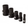 Réducteur Droit Silicone Silicon Hoses 60-51mm Noir