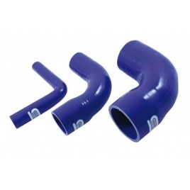 Coude Réducteur Silicone Silicon Hoses 76-63mm 90° Bleu