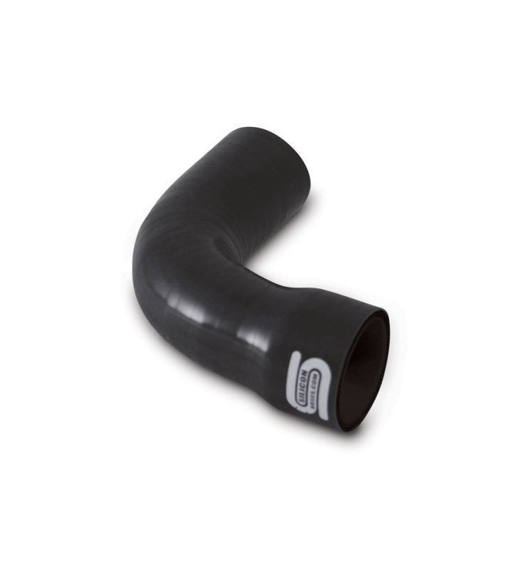 Coude Réducteur Silicone Silicon Hoses 32-25mm 90° Noir