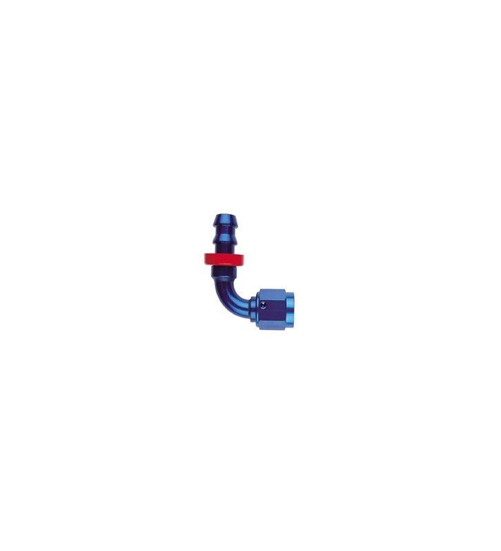 Raccord Femelle Goodridge 90° Alu 3/14x16 JIC