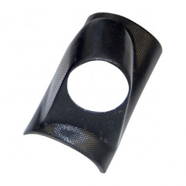 Support  Pare Brise 1 Manomètre Gauche Look Carbone