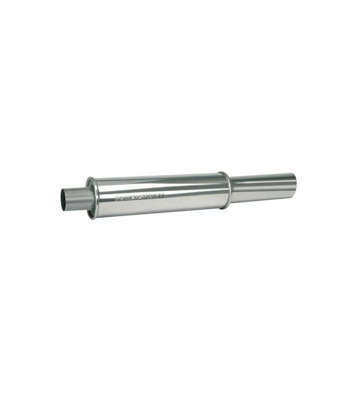 Terminaux / Silencieux Inox  Sortie 76 / Diamètre 65mm / Longueur 820mm / 120X450