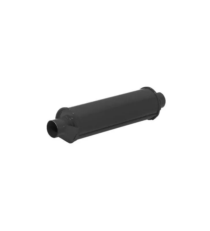 Terminaux / Silencieux Acier Universel Sortie Ronde 51mm Longueur 356mm