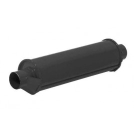 Terminaux / Silencieux Acier Universel Sortie Ronde 63mm Longueur 305mm