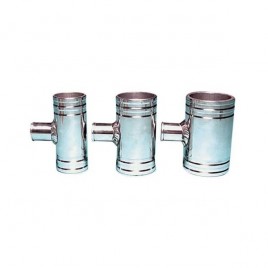 T Alu Revotec pour Durite 50mm