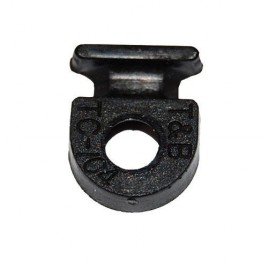Support avec Fixation par Rilsan Modèle Moyen Noir