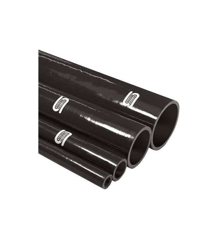 Tuyau Silicone Silicon Hoses 48mm Longueur 1m Noir