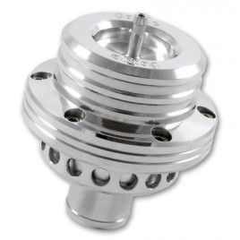 Turbo / Dump Valve Forge Double Pistons Circuit Ouvert Argent pour Audi Volkswagen Seat Skoda