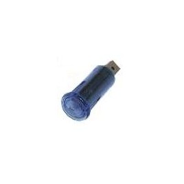 Voyant Lumineux Tubulaire Bleu 16mm
