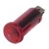 Voyant Lumineux Tubulaire Rouge 16.75mm