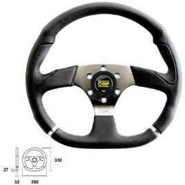 Volant Cromo 350mm