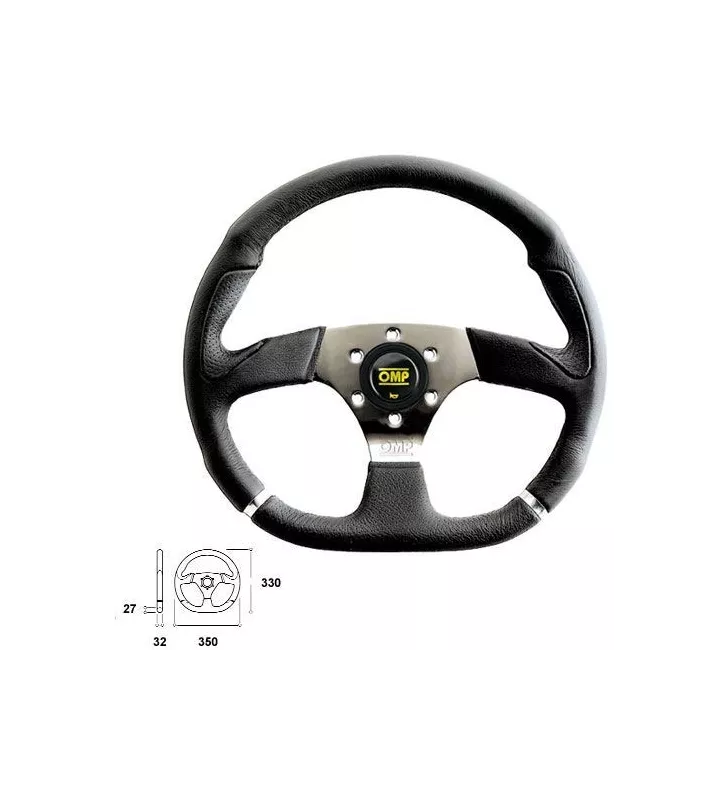Volant Cromo 350mm