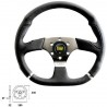 Volant Cromo 350mm