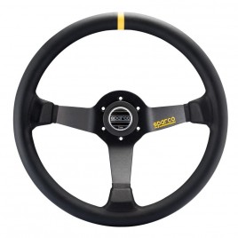 Volant Sparco R325 Peau Retournée Noir