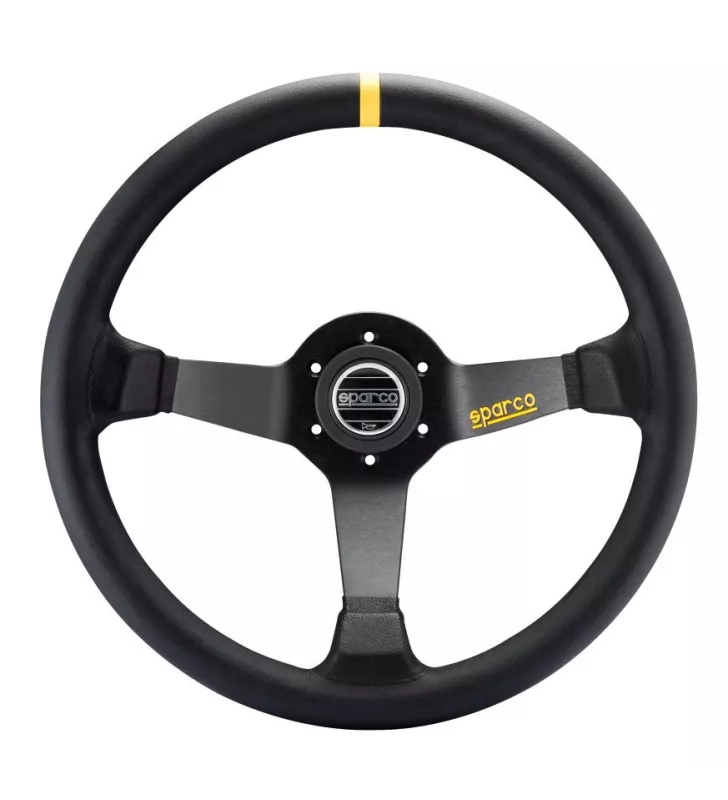 Volant Sparco R325 Peau Retournée Noir