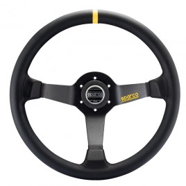 Volant Sparco R345 Cuir Noir
