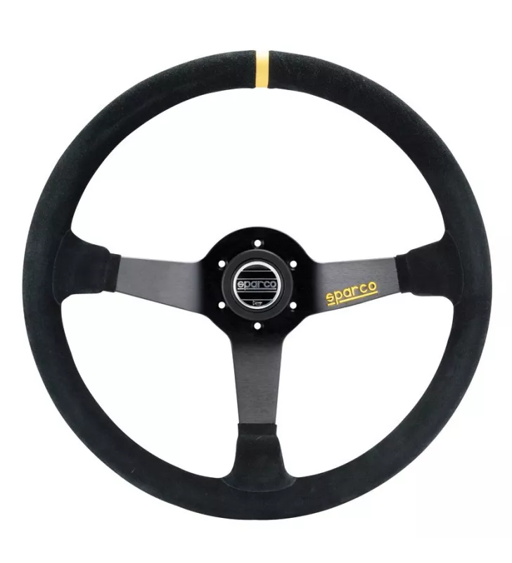 Volant Sparco R368 Peau Retournée Noir