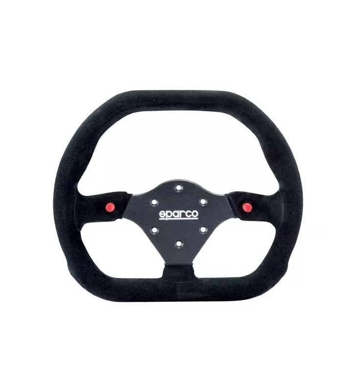 Volant Sparco P310 Peau retournée Noir